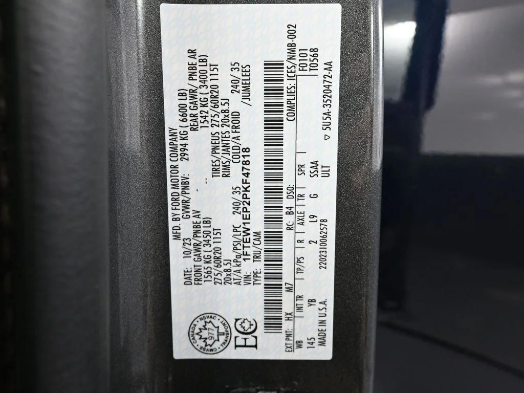 Used 2023 Blue Ford XLT image 53