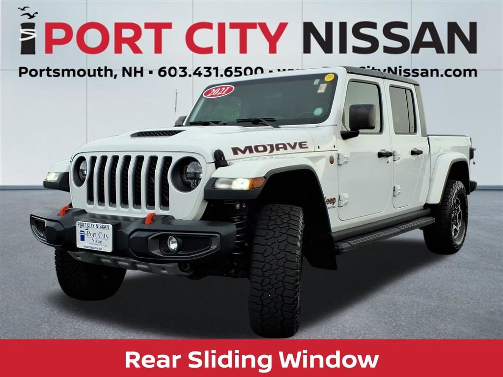 Used 2021 Bright White Clearcoat Jeep Mojave w/leather, cold weather & tow pkgs image 36