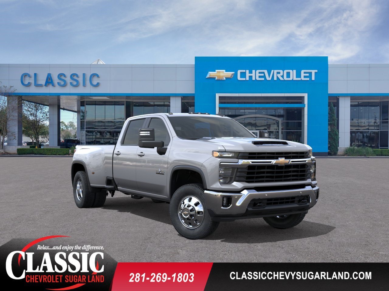 2026 Chevrolet Silverado 3500 HD LT DRW Gray at Classic Elite Chevrolet Hwy 6