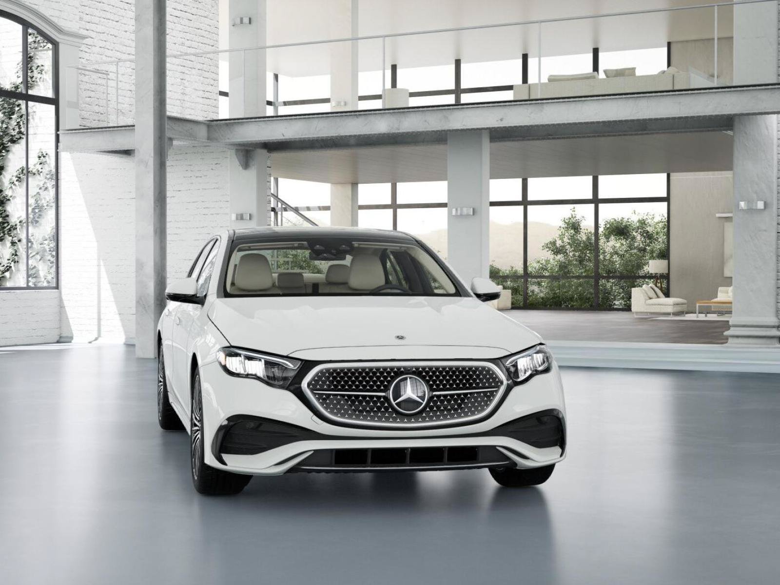 New 2027 Polar White Mercedes-Benz E 350 image 8