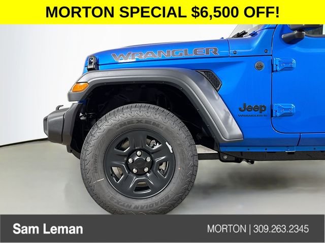 New 2026 Hydro Blue Pearlcoat Jeep Sport 4WD image 25