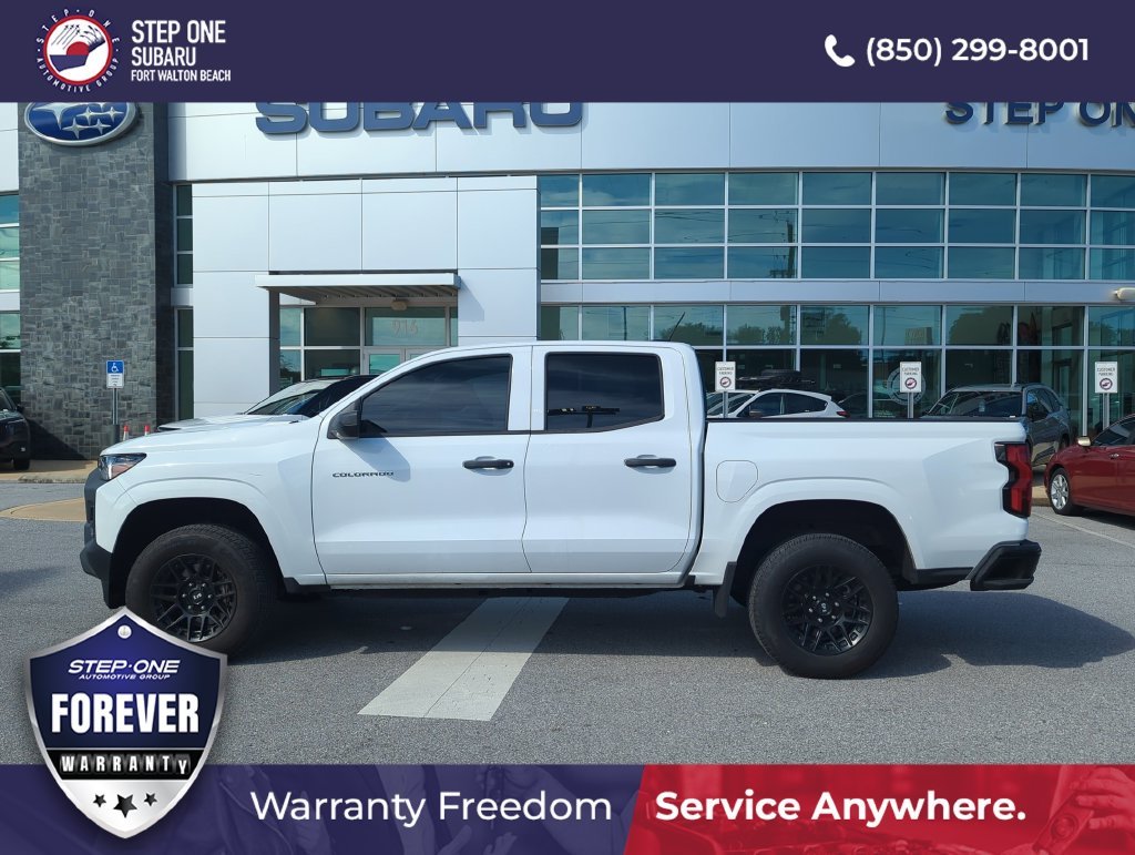 Used 2025 White Chevrolet Work Truck image 4