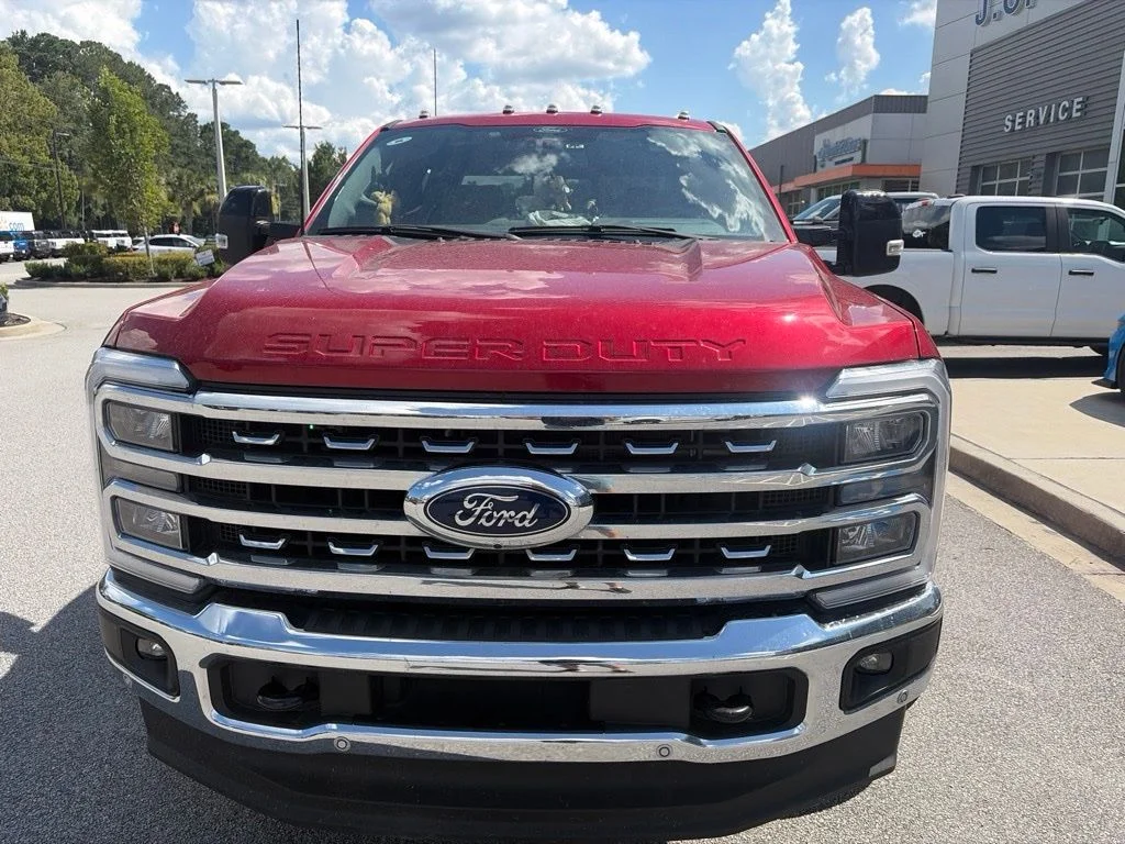 Used 2024 Red Metallic Ford Lariat image 2