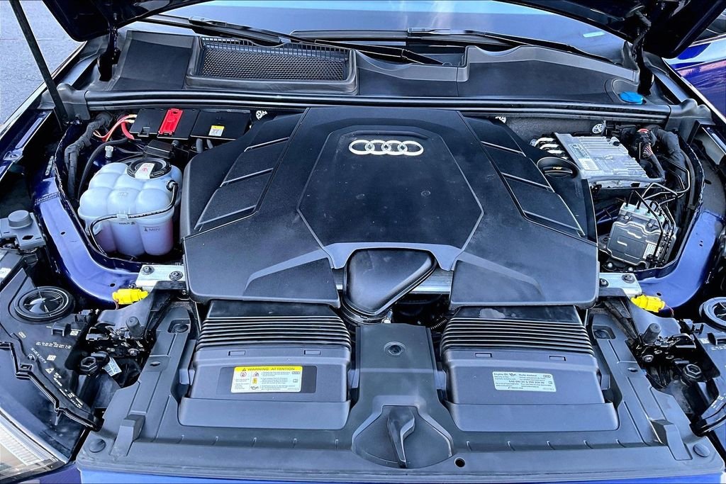 Used 2022 Blue Audi 55 Premium image 30