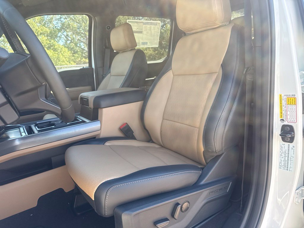New 2026 Star White Metallic Tri-Coat Ford Lariat image 14