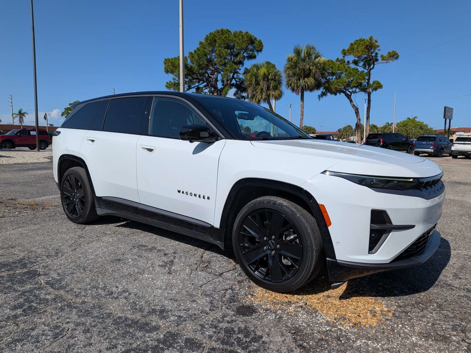 Used 2024 Bright White Clearcoat Jeep Launch Edition image 2