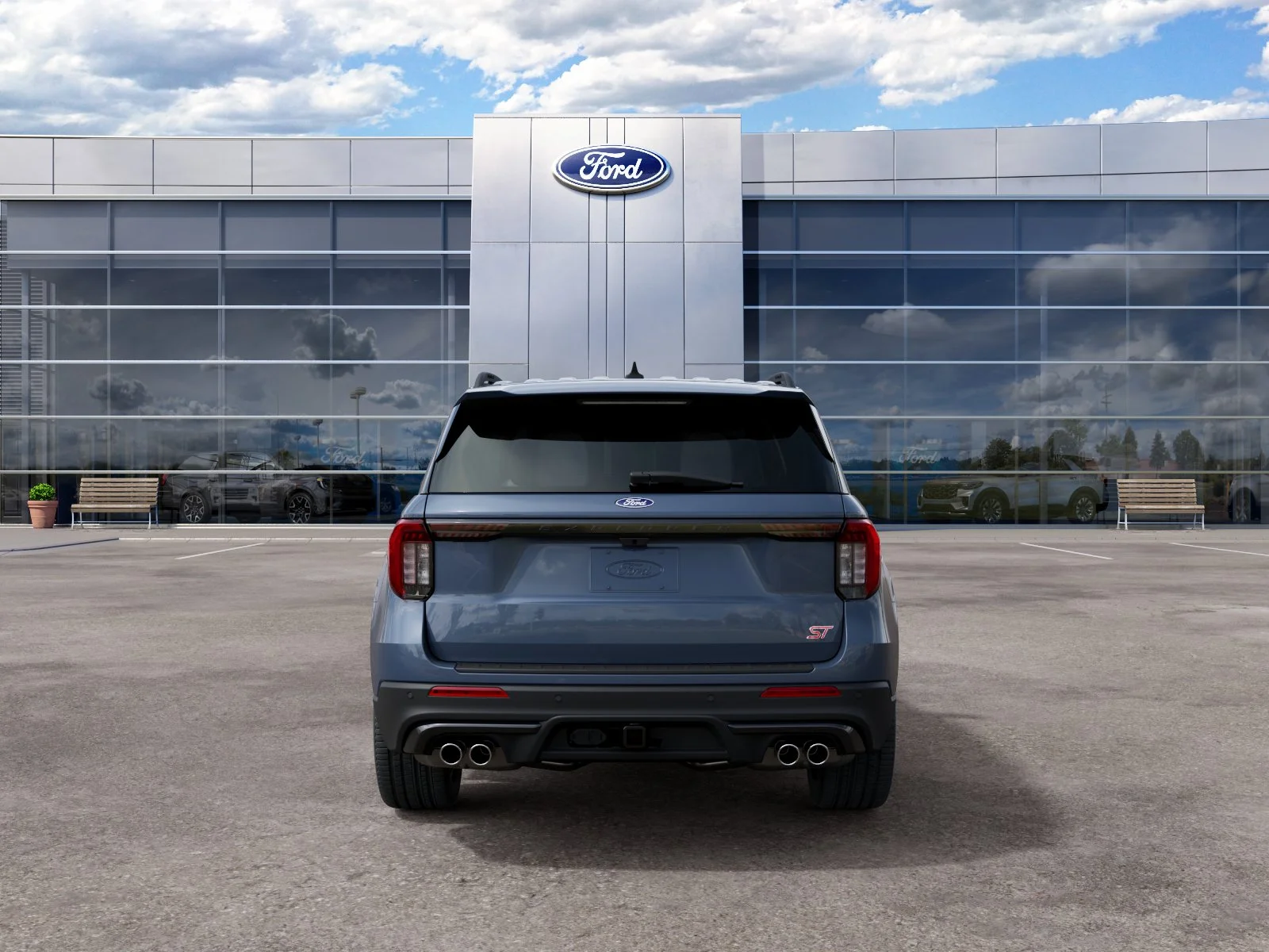 New 2027 Vapor Blue Metallic Ford ST image 7