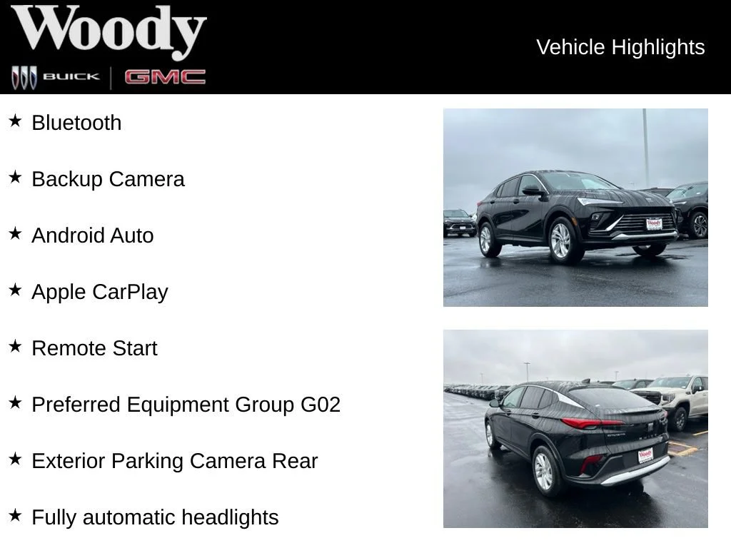 New 2026 Ebony Twilight Metallic Buick Preferred image 3