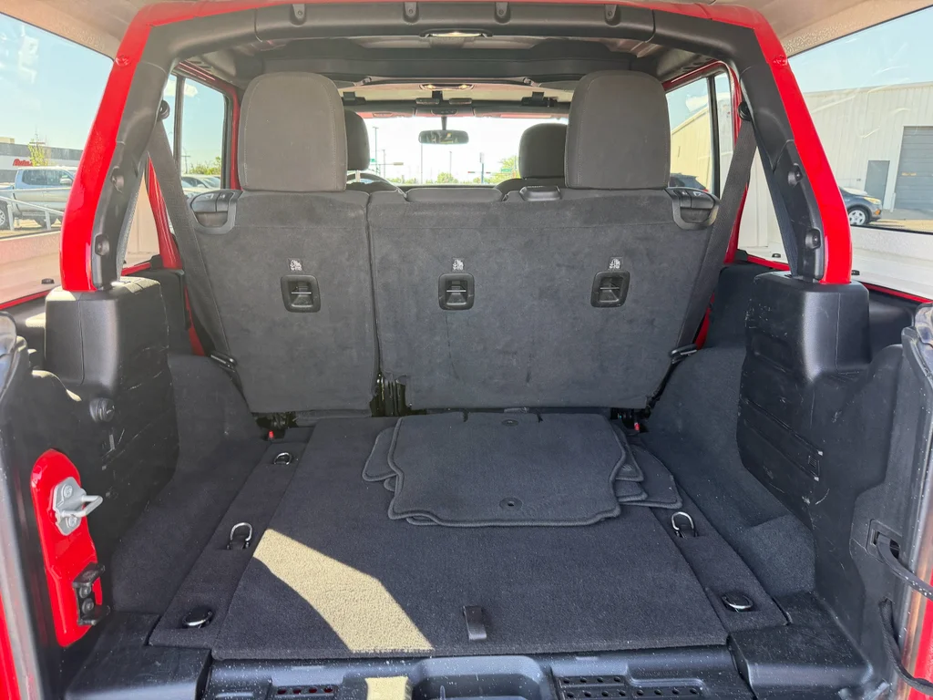 Used 2023 Firecracker Red Clearcoat Jeep Sport S image 27