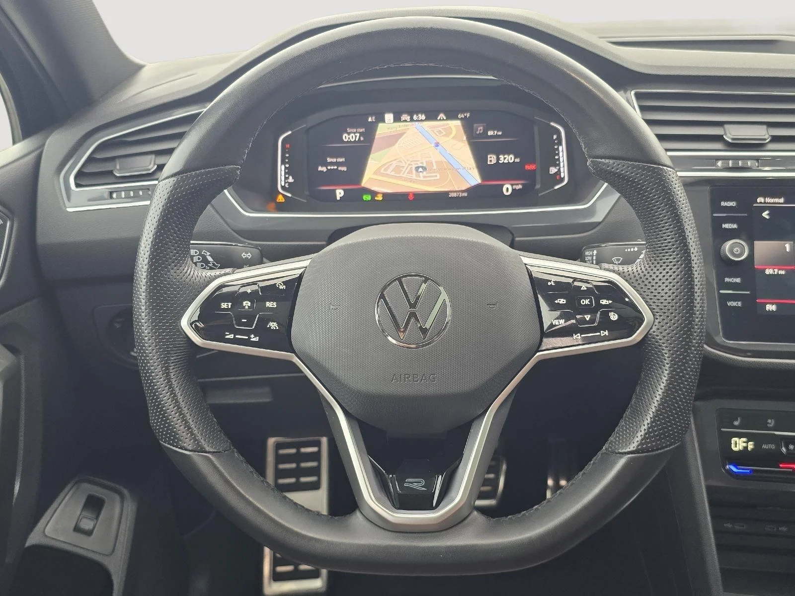 Certified Used 2024 BLACK Volkswagen SEL R-Line image 17