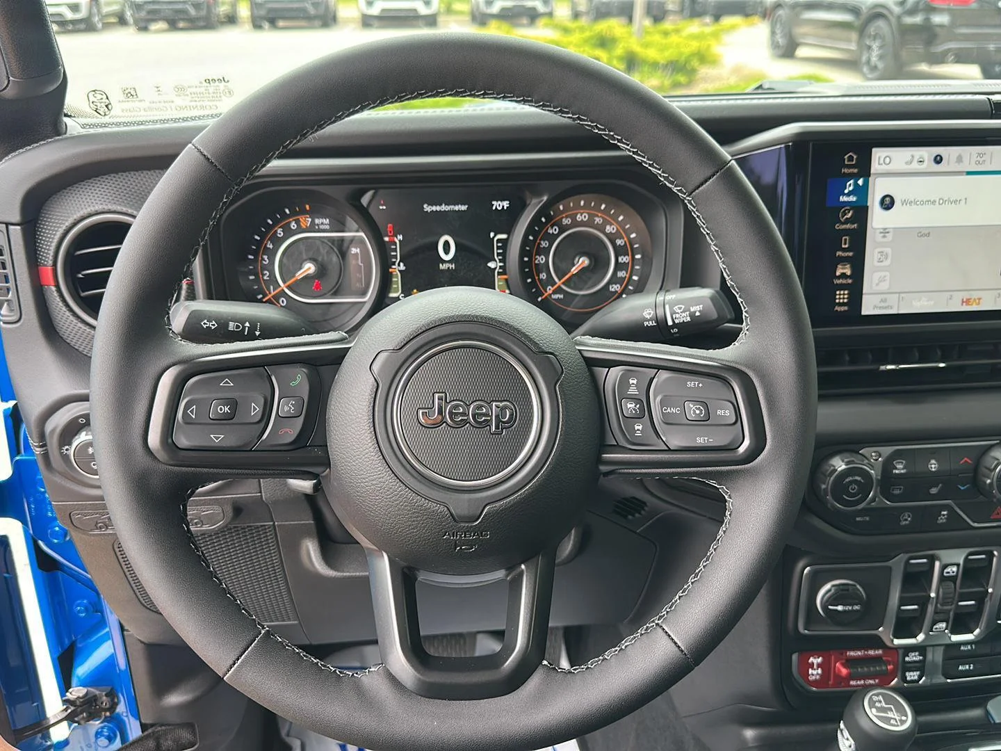 New 2026 Hydro Blue Pearlcoat Jeep Rubicon image 16