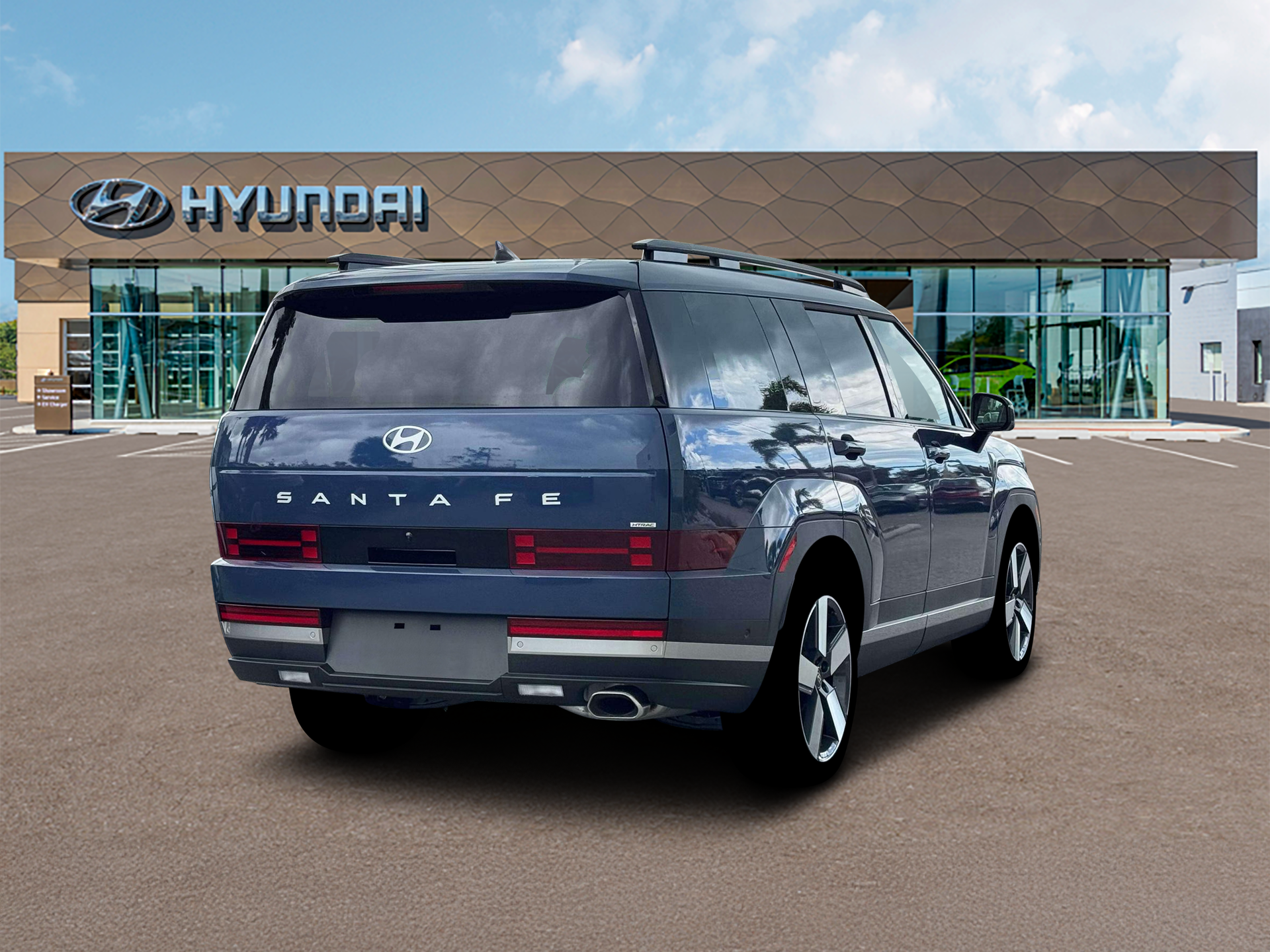 New 2026 Atlantis Blue Hyundai Limited AWD image 7