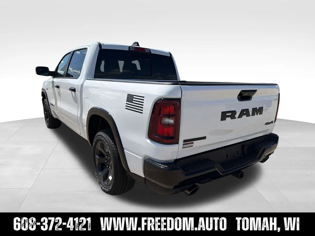 New 2026 Bright White Clear-Coat Exterior Paint RAM Big Horn/Lone Star image 5