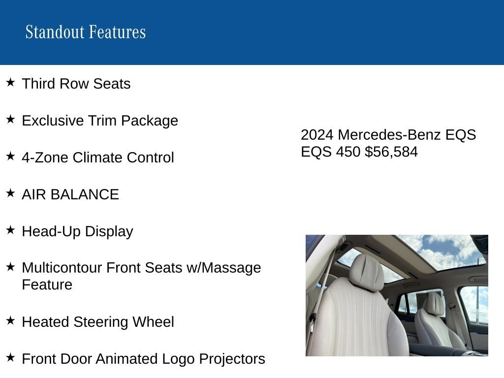 Certified Used 2024 Blue Mercedes-Benz 450 image 9