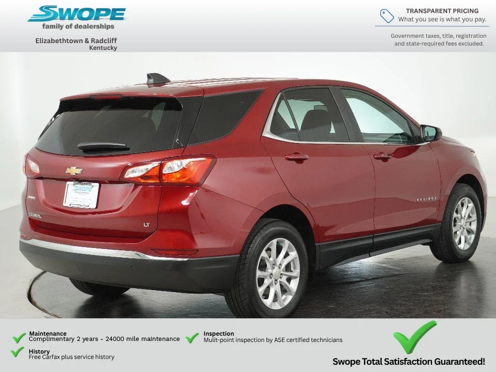 Used 2021 Cajun Red Tintcoat Chevrolet LT image 3