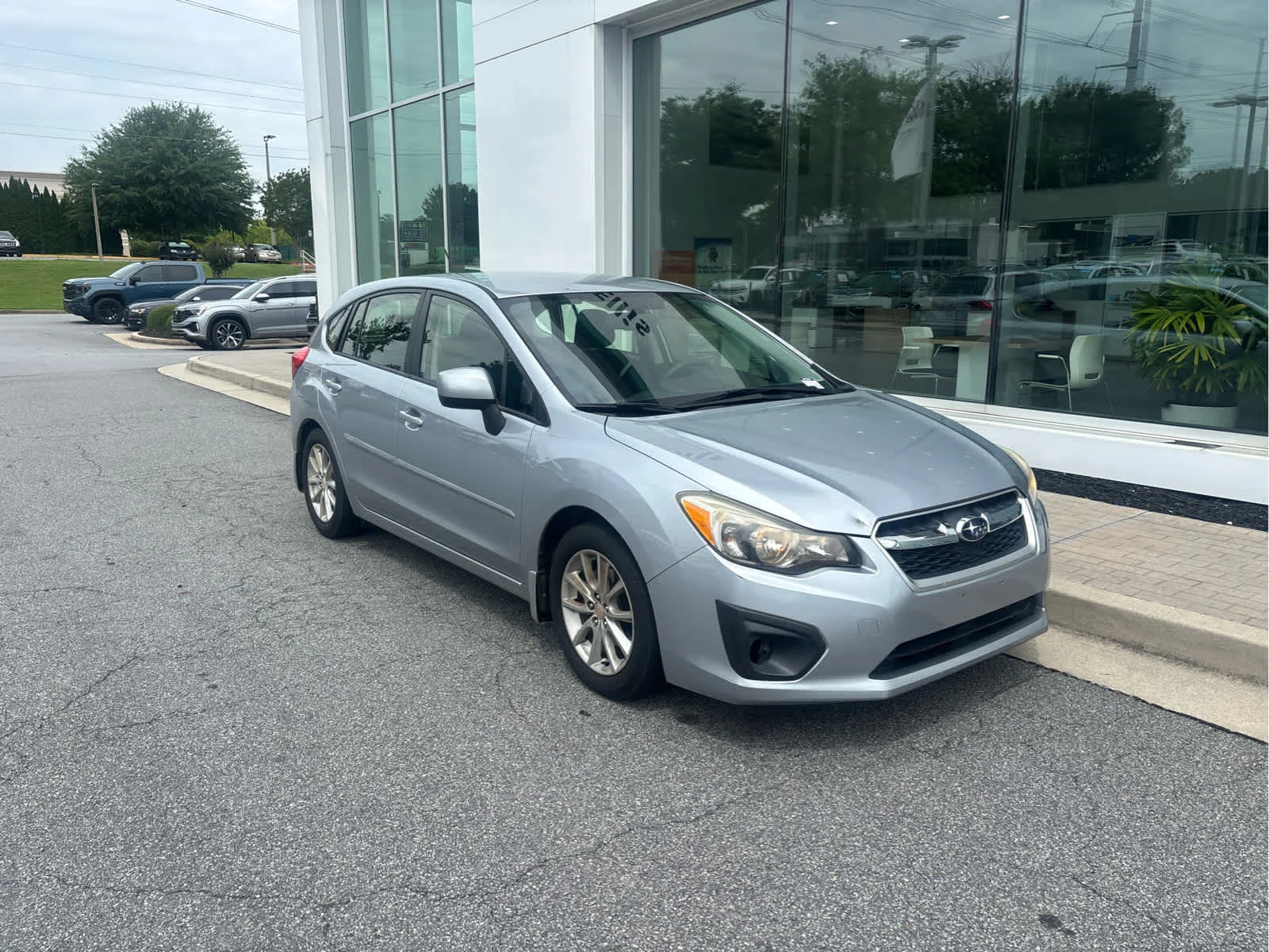 Used 2014 Subaru Impreza 2.0I Premium with VIN JF1GPAC63E8225429 for sale in Kennesaw, GA