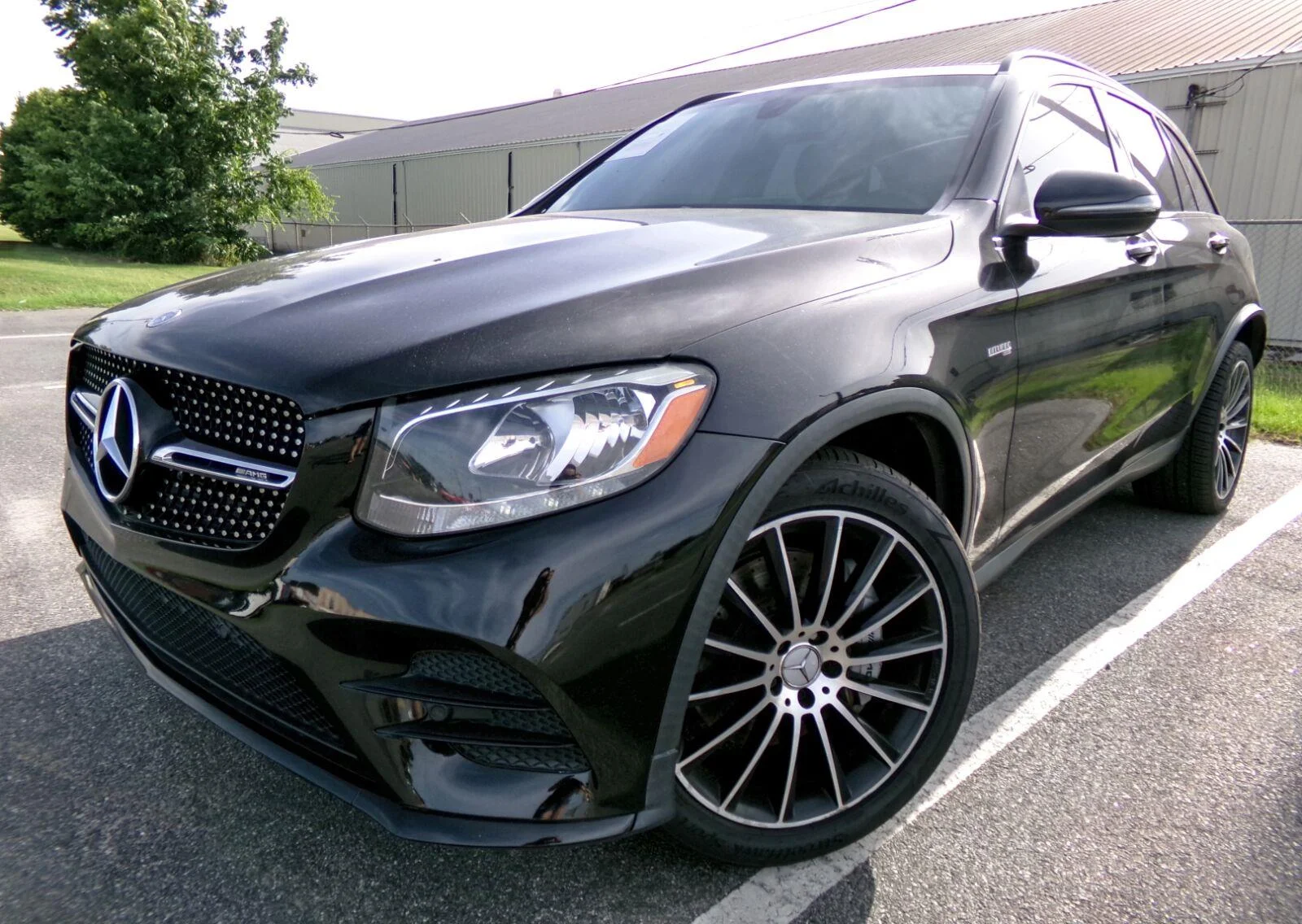 Used 2017 Black Mercedes-Benz AMG® GLC 43 image 1