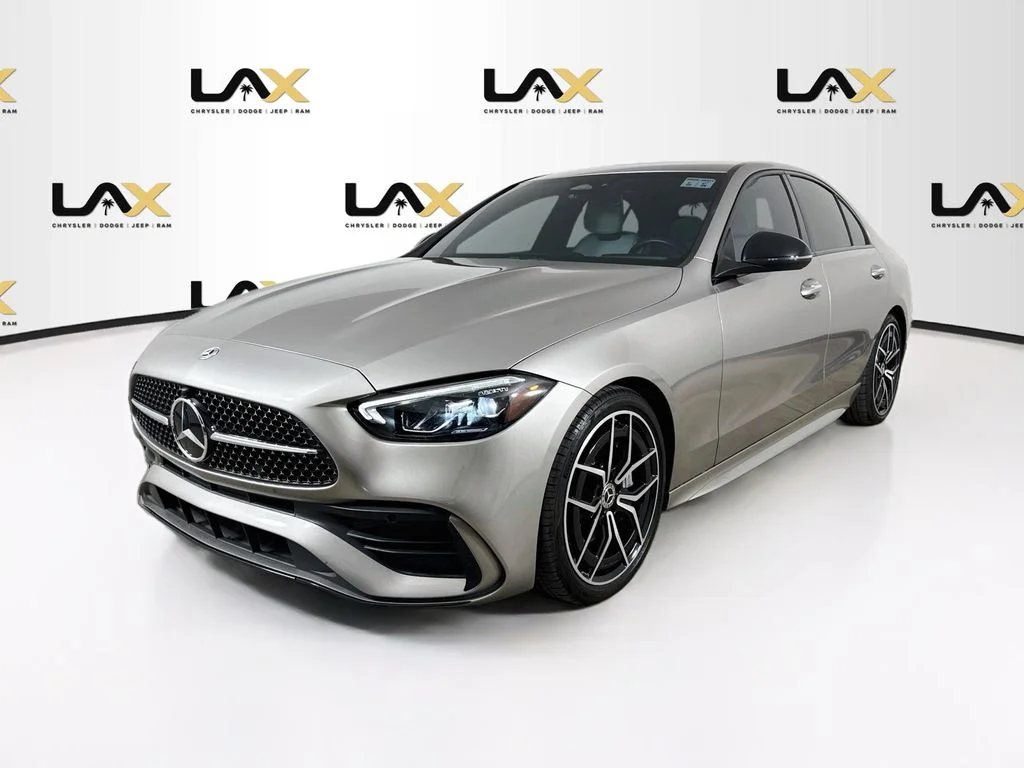 Used 2022 Silver Mercedes-Benz C 300 image 3