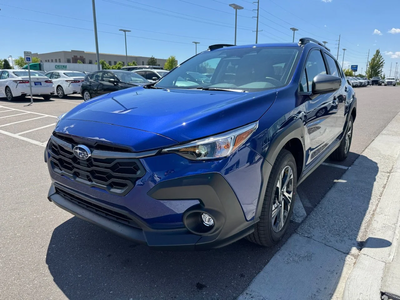 New 2026 Sapphire Blue Pearl Subaru Premium image 3
