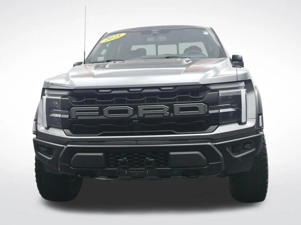 Used 2025 Gray Metallic Ford Raptor image 2