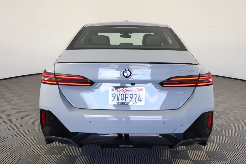 Used 2026 Brooklyn Grey Metallic BMW 530i image 5
