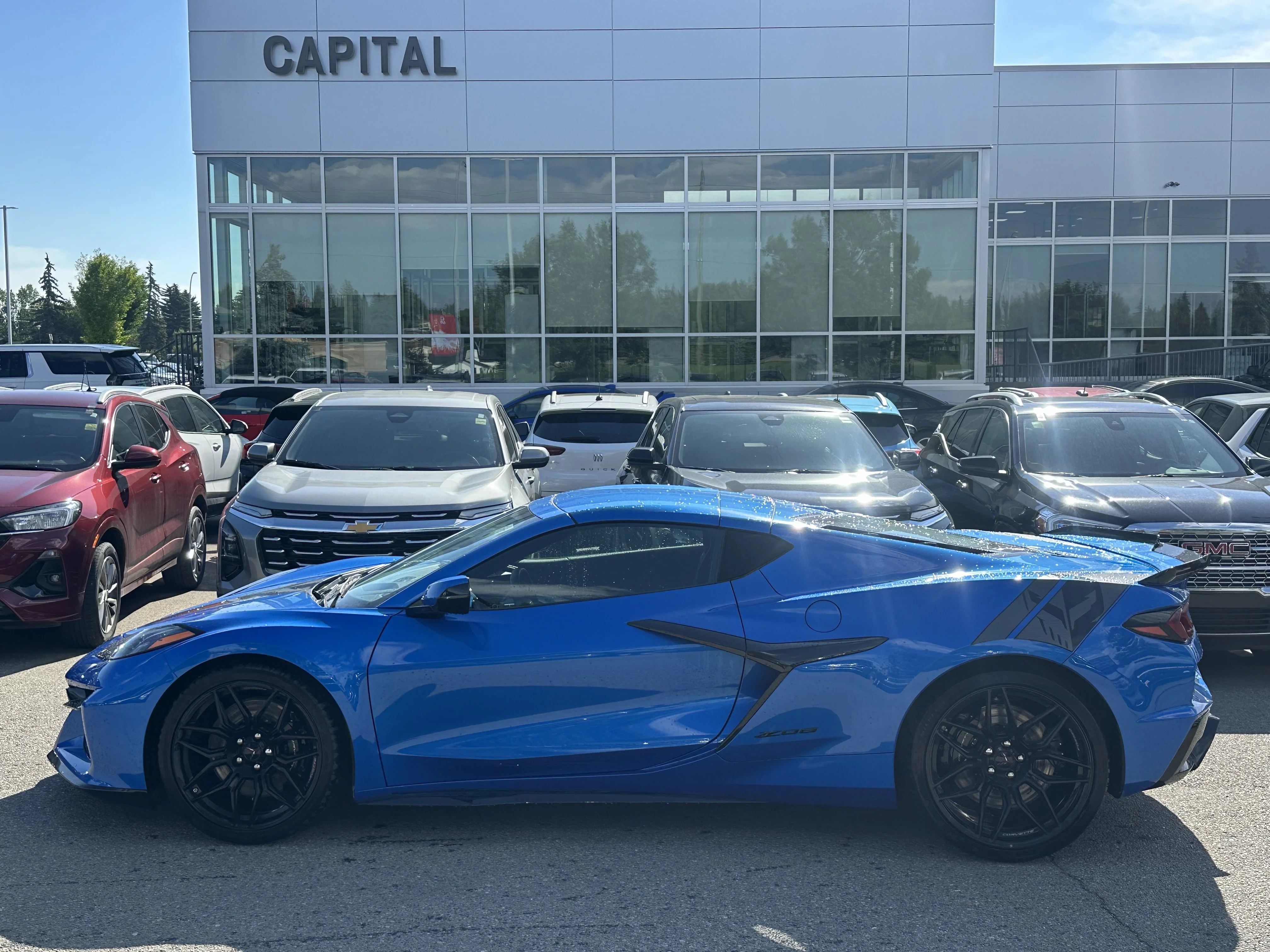 New 2026 Riptide Blue Metallic Chevrolet 1LZ Z06 image 3