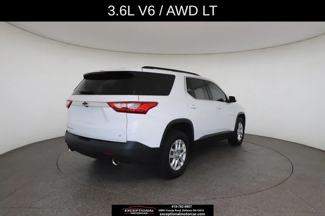 Used 2021 White Chevrolet 3LT W/Leather image 18