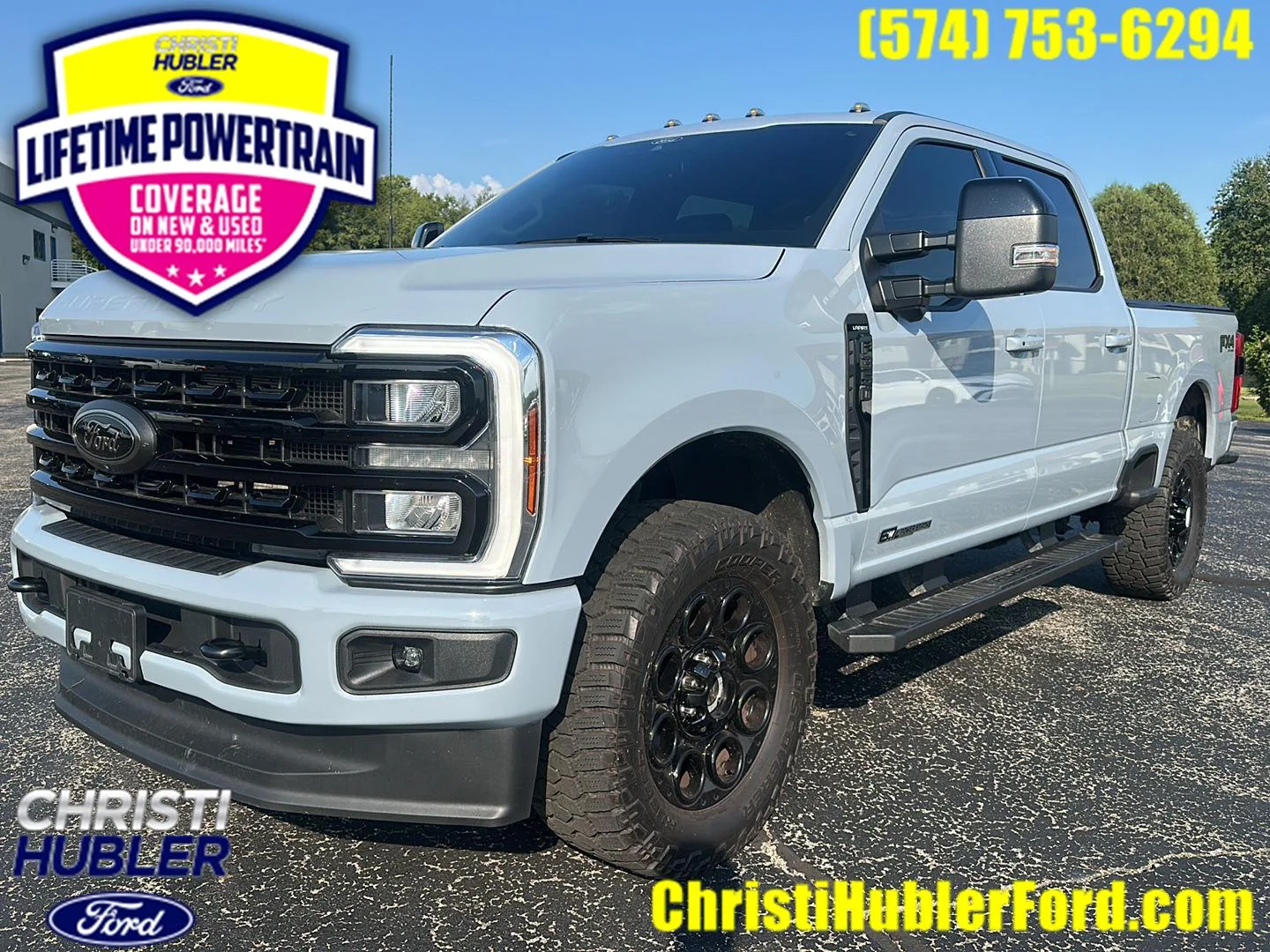 Used 2024 Glacier Gray Metallic Tri-Coat Ford Lariat image 1