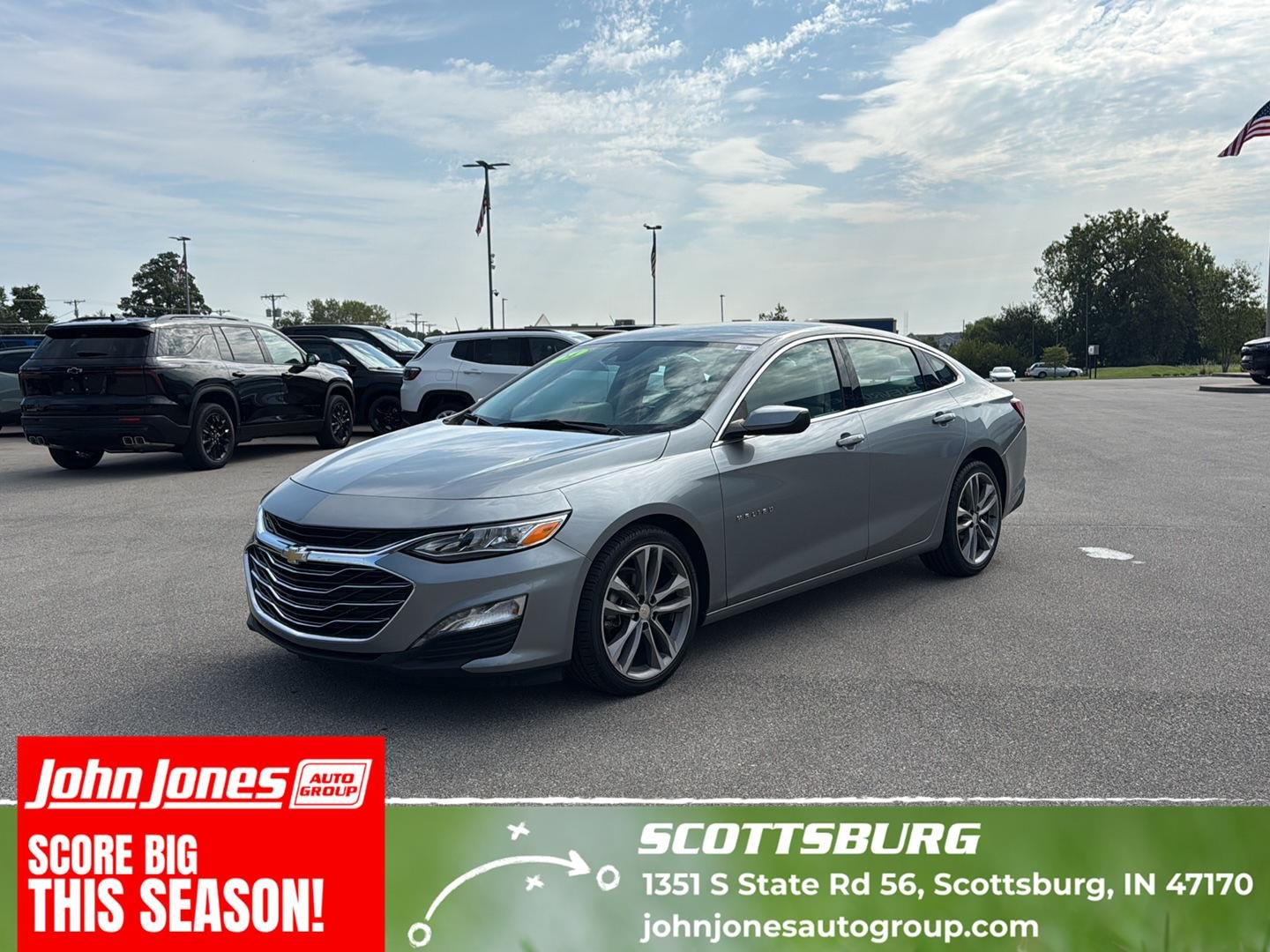 Used 2024 Sterling Gray Metallic Chevrolet LT image 1