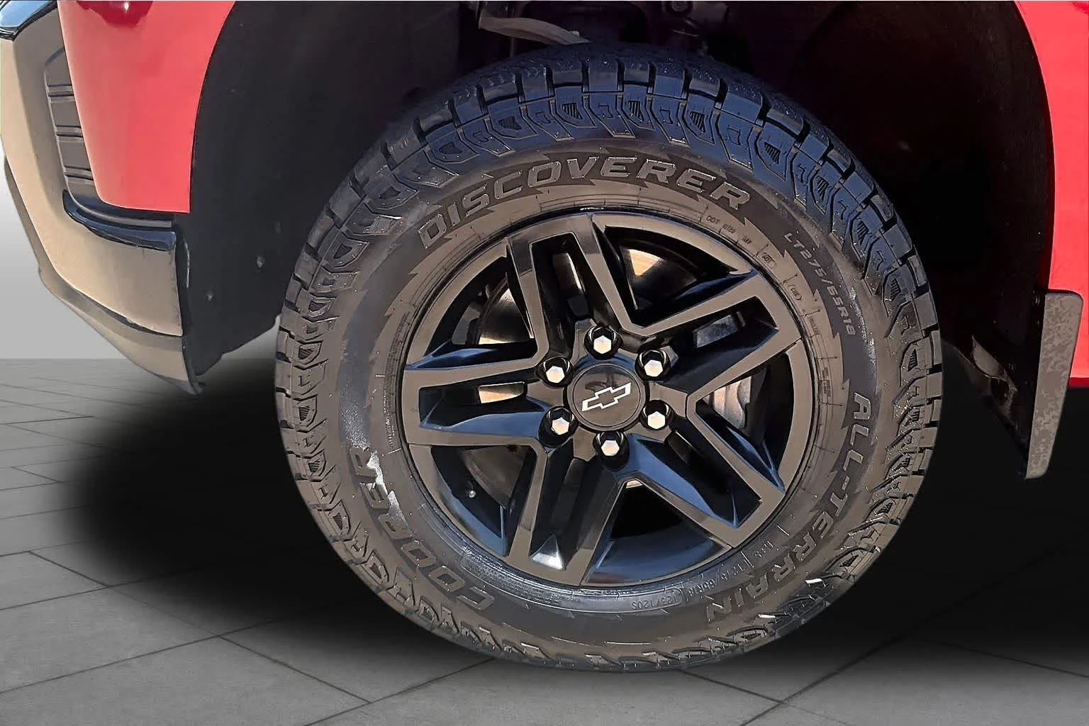 Used 2021 Cherry Red Tintcoat Chevrolet Custom Trail Boss image 12