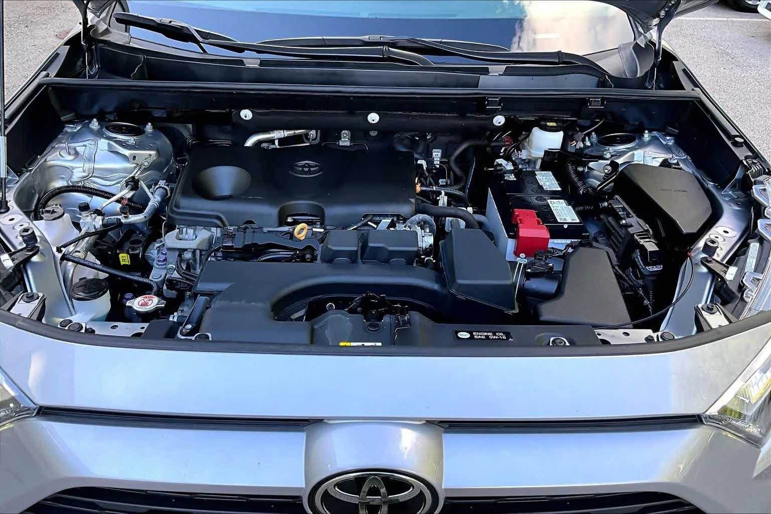 Used 2023 Silver Sky Metallic Toyota LE image 29