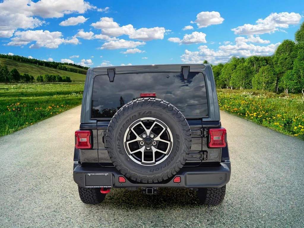 New 2026 Black Clear-Coat Exterior Paint Jeep Rubicon image 5