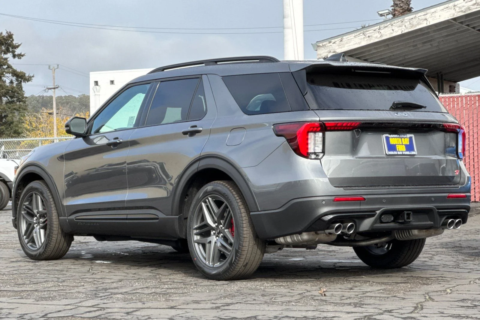 New 2026 Carbonized Gray Metallic Ford ST image 6