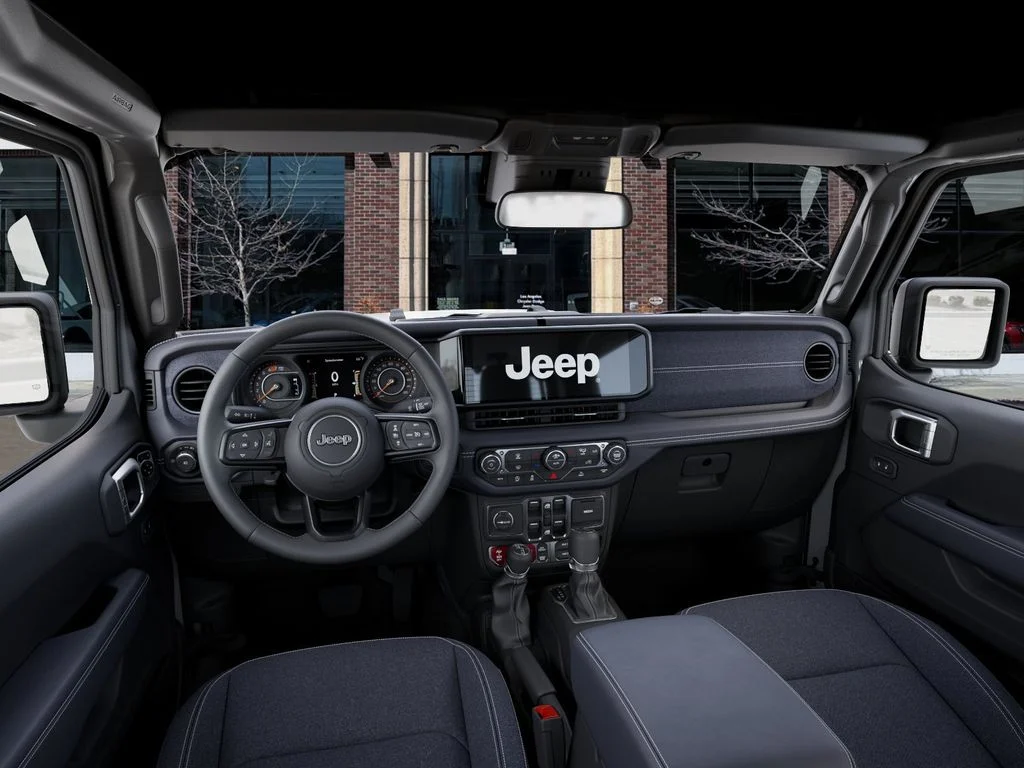 New 2026 Bright White Clear-Coat Exterior Paint Jeep Rubicon image 14