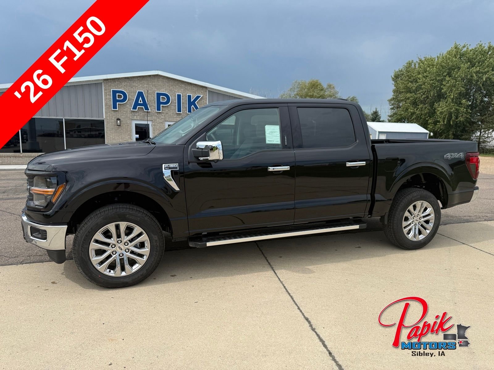 New 2026 Black Metallic Ford XLT image 1