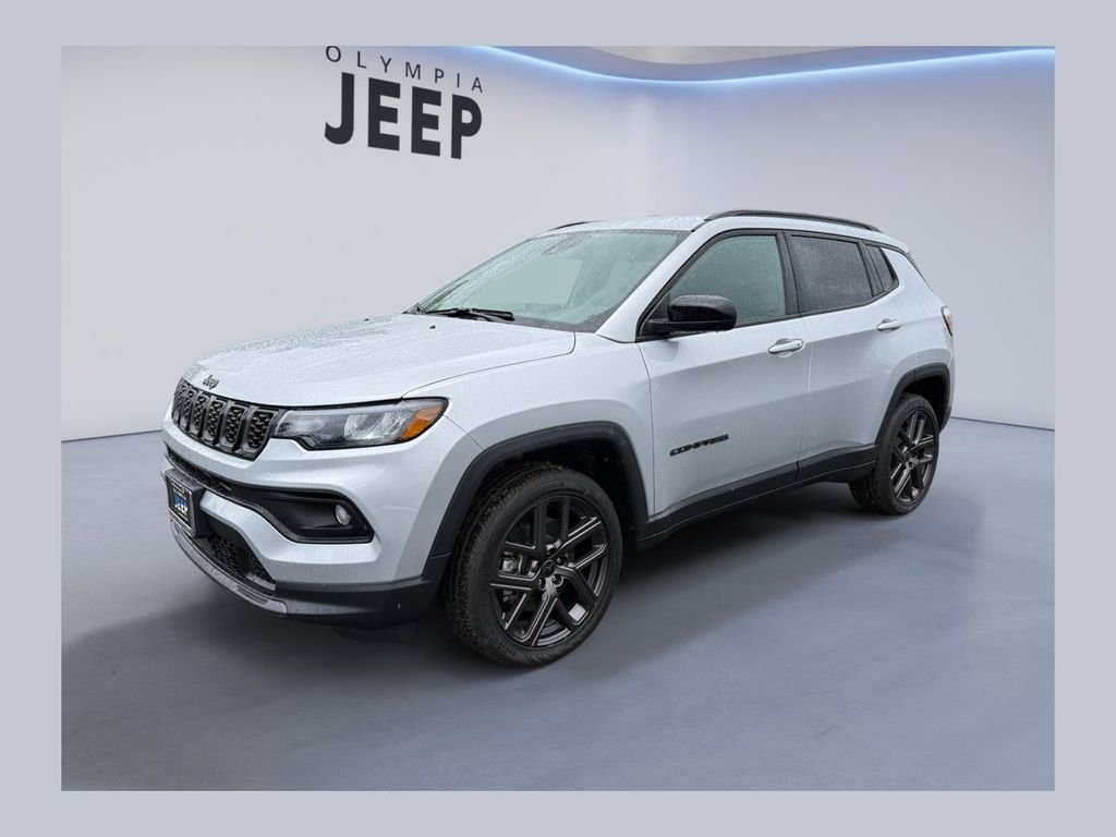 New 2026 Silver Zynith Metallic Clear-Coat Exterior Paint Jeep Latitude image 1