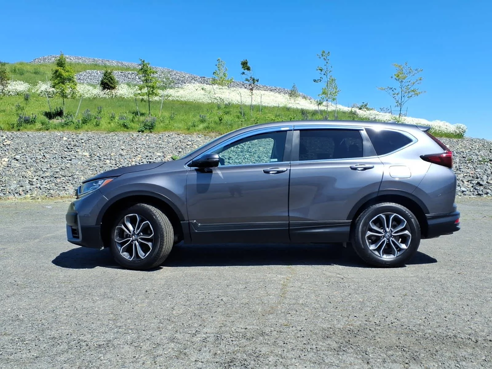 Certified Used 2022 Modern Steel Metallic Honda EX image 8