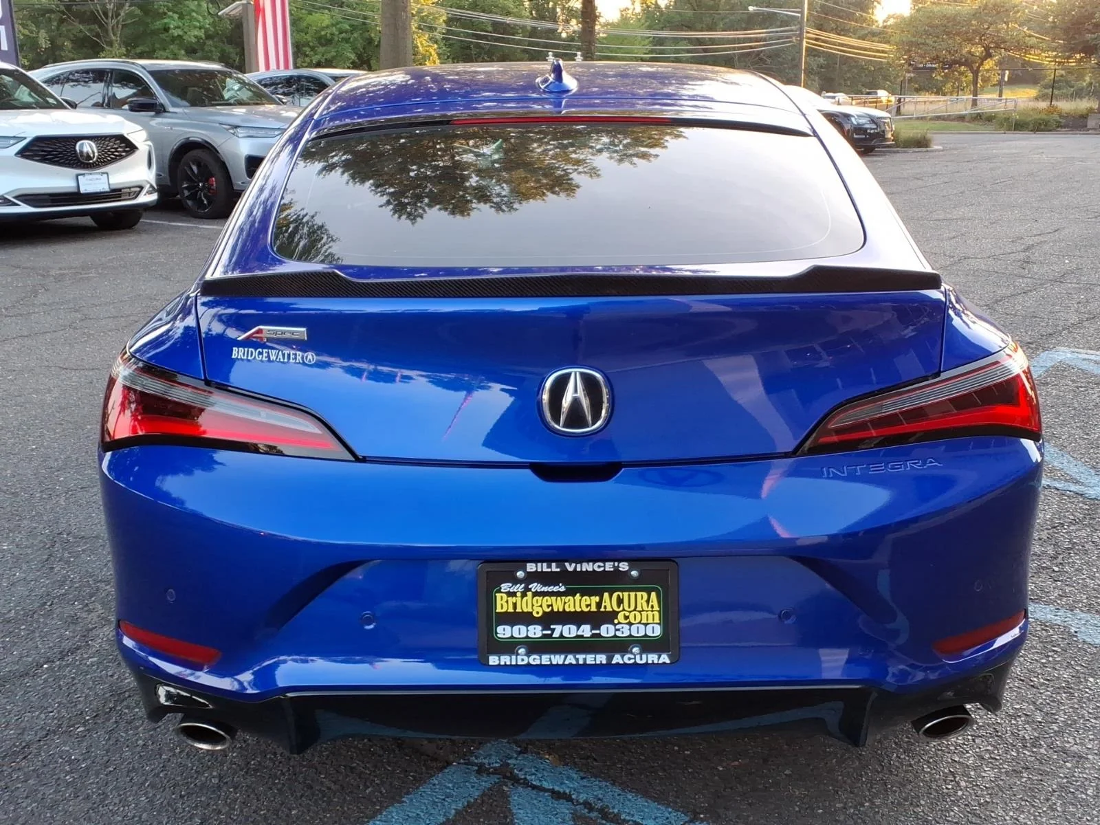 Used 2024 Apex Blue Pearl Acura A-SPEC TECH image 5