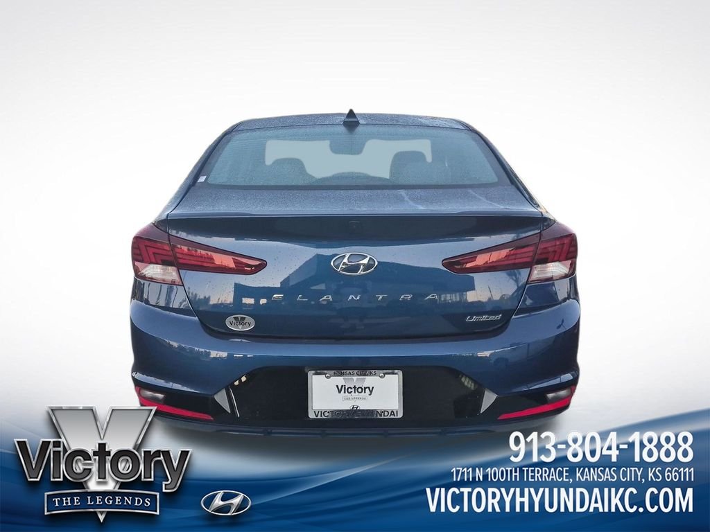 Used 2020 Blue Hyundai Limited image 4