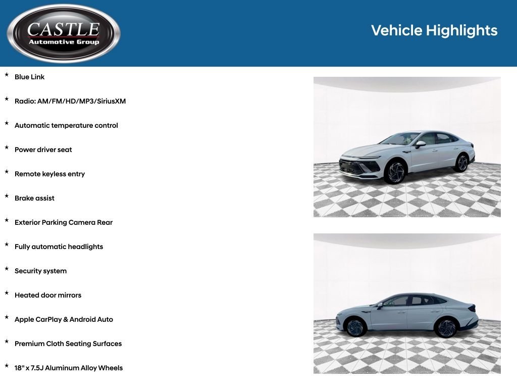 New 2026 White Hyundai SEL Sport image 3
