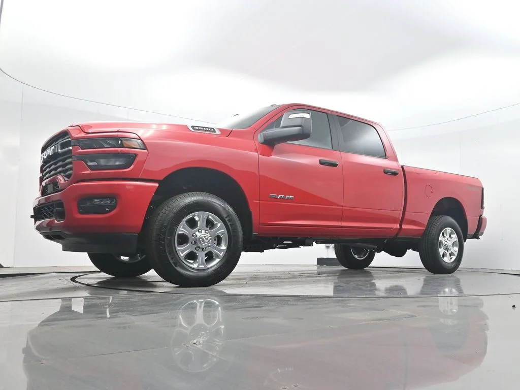 New 2026 Flame Red Clear-Coat Exterior Paint RAM Big Horn image 32