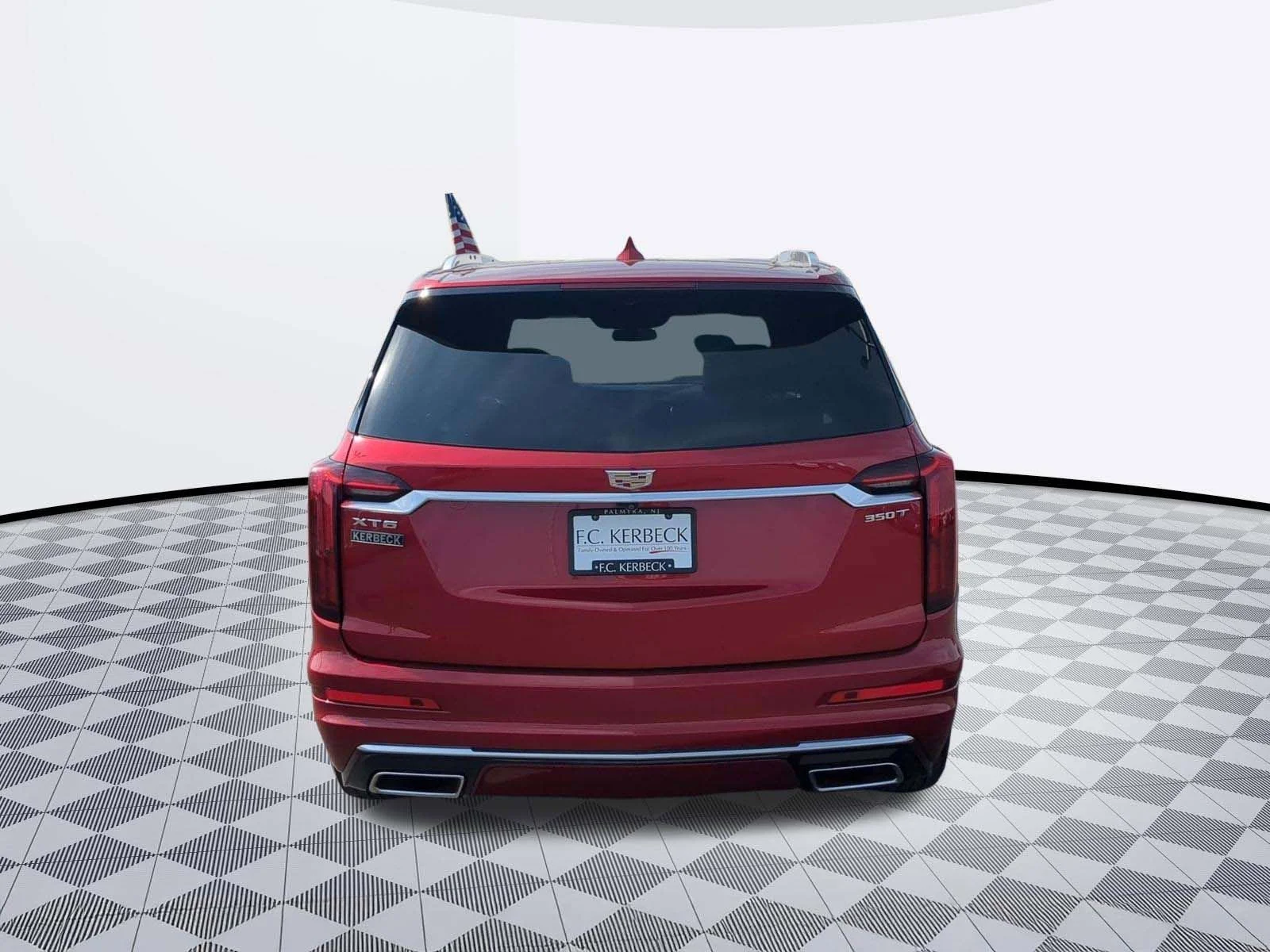 Used 2024 Radiant Red Tintcoat Cadillac FWD Luxury image 6