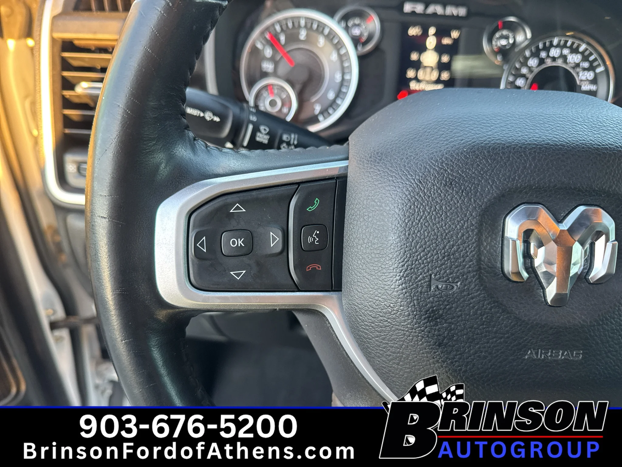 Used 2023 Bright White Clearcoat Ram Lone Star image 22