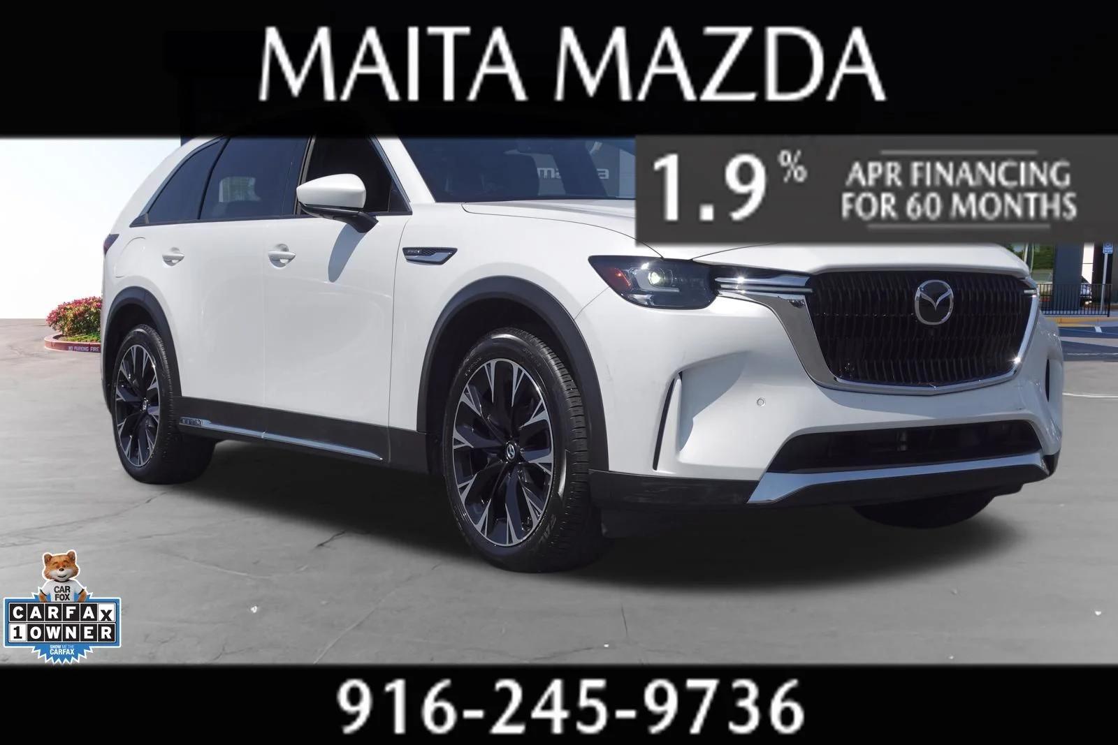 Certified Used 2024 Rhodium White Premium Mazda Premium Plus image 1