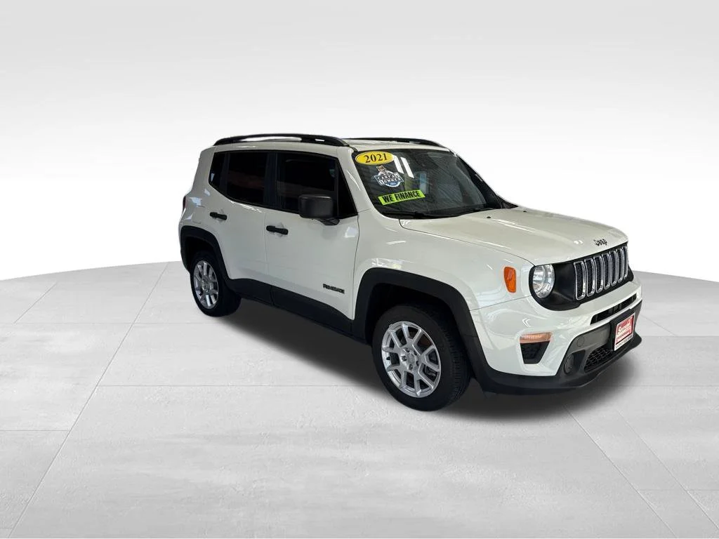 Used 2021 White Jeep Sport image 11
