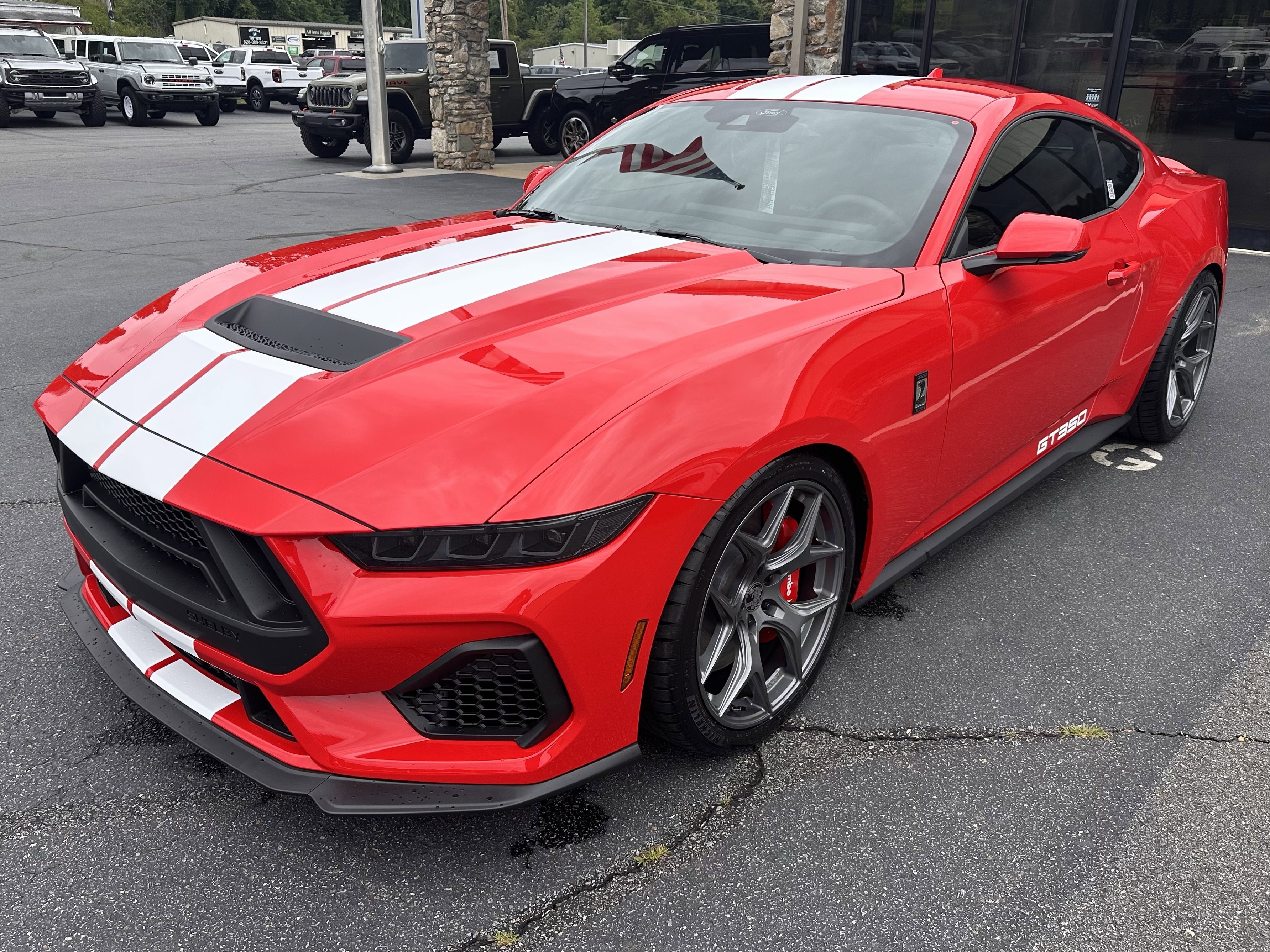 New 2026 Race Red Ford GT Premium Fastback image 2