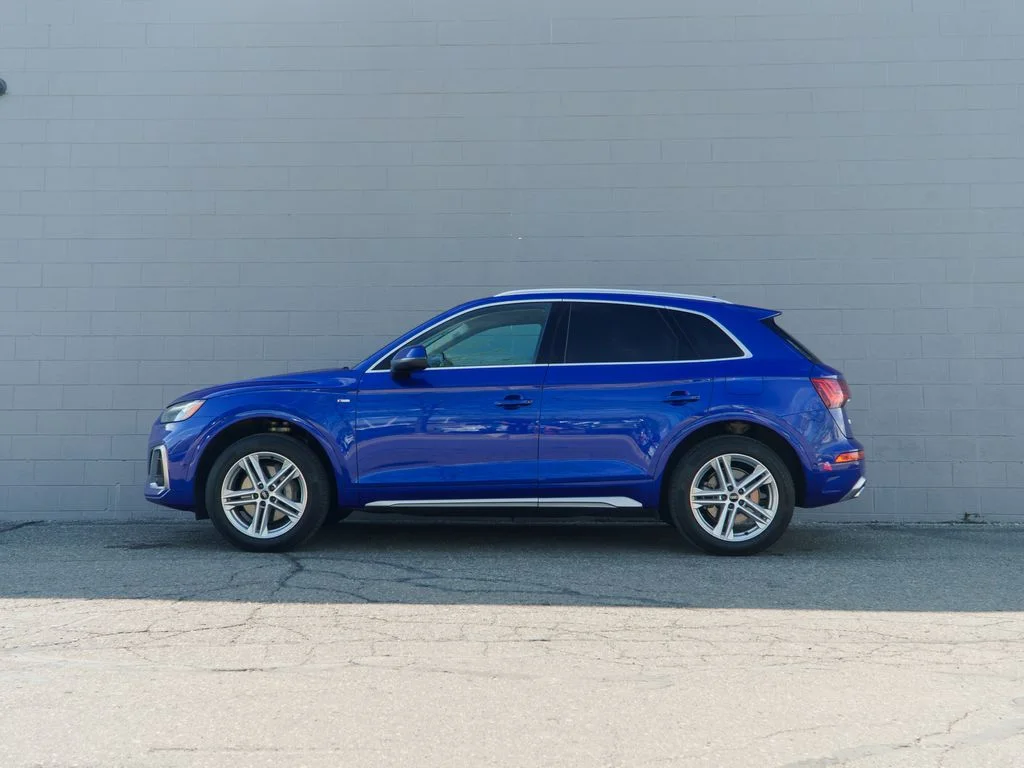 Used 2023 Blue Audi 55 Prestige image 2