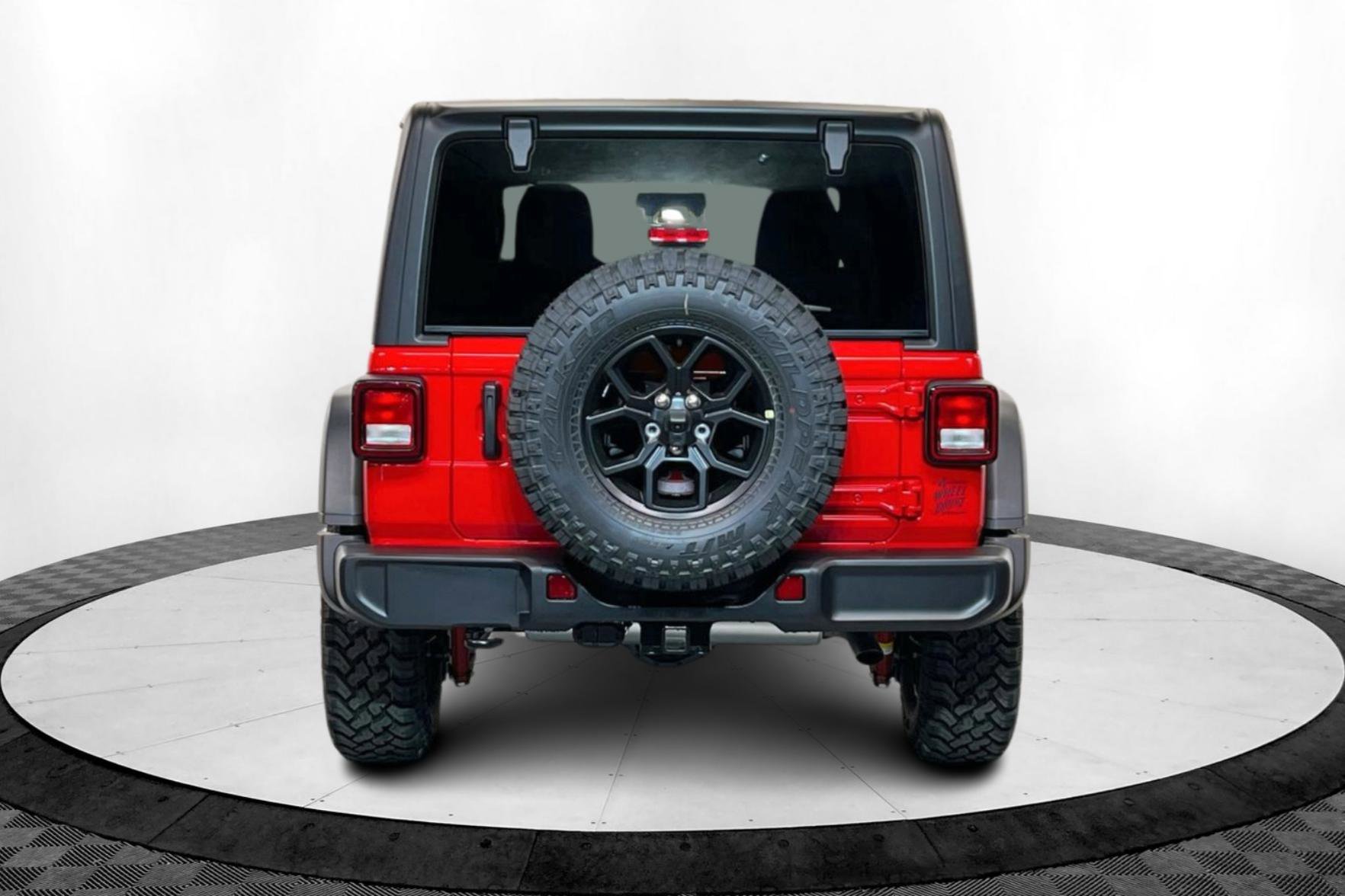 New 2026 Firecracker Red Clear-Coat Exterior Paint Jeep Willys image 5