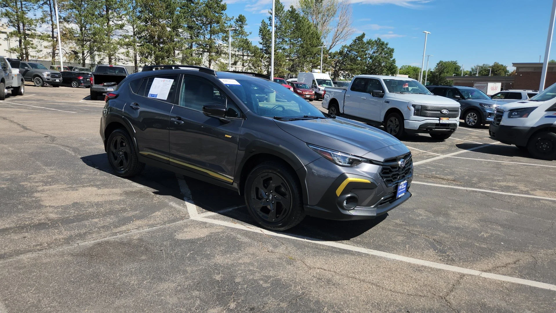 Certified Used 2024 Magnetite Gray Pearl Subaru Sport image 13