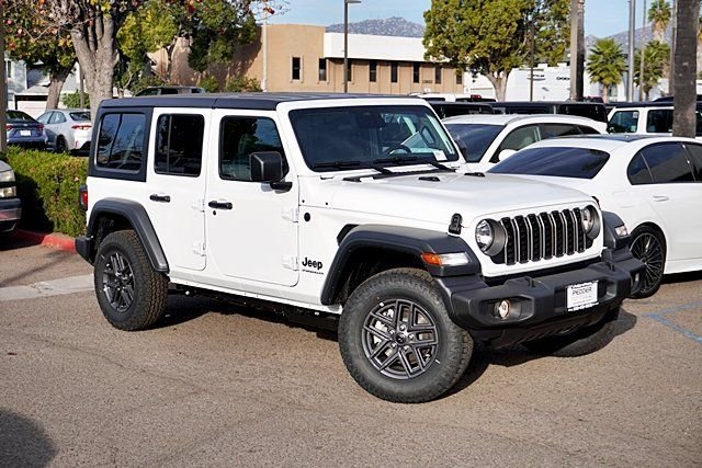 New 2026 Bright White Clear-Coat Exterior Paint Jeep Sport S image 3
